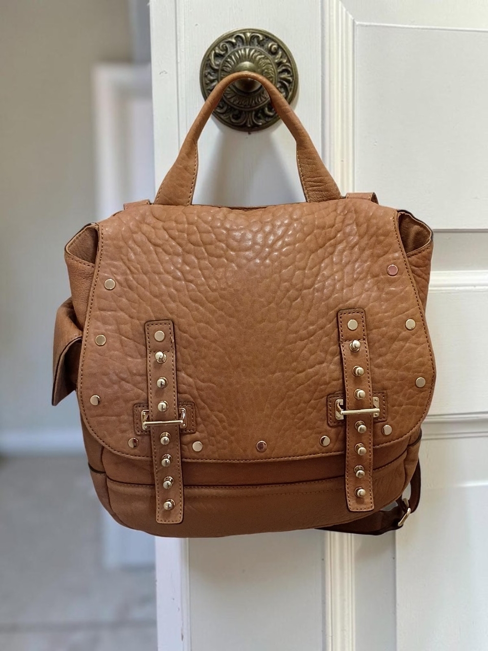 Rebecca Minkoff Logan Crossbody Leather Bag Satchel